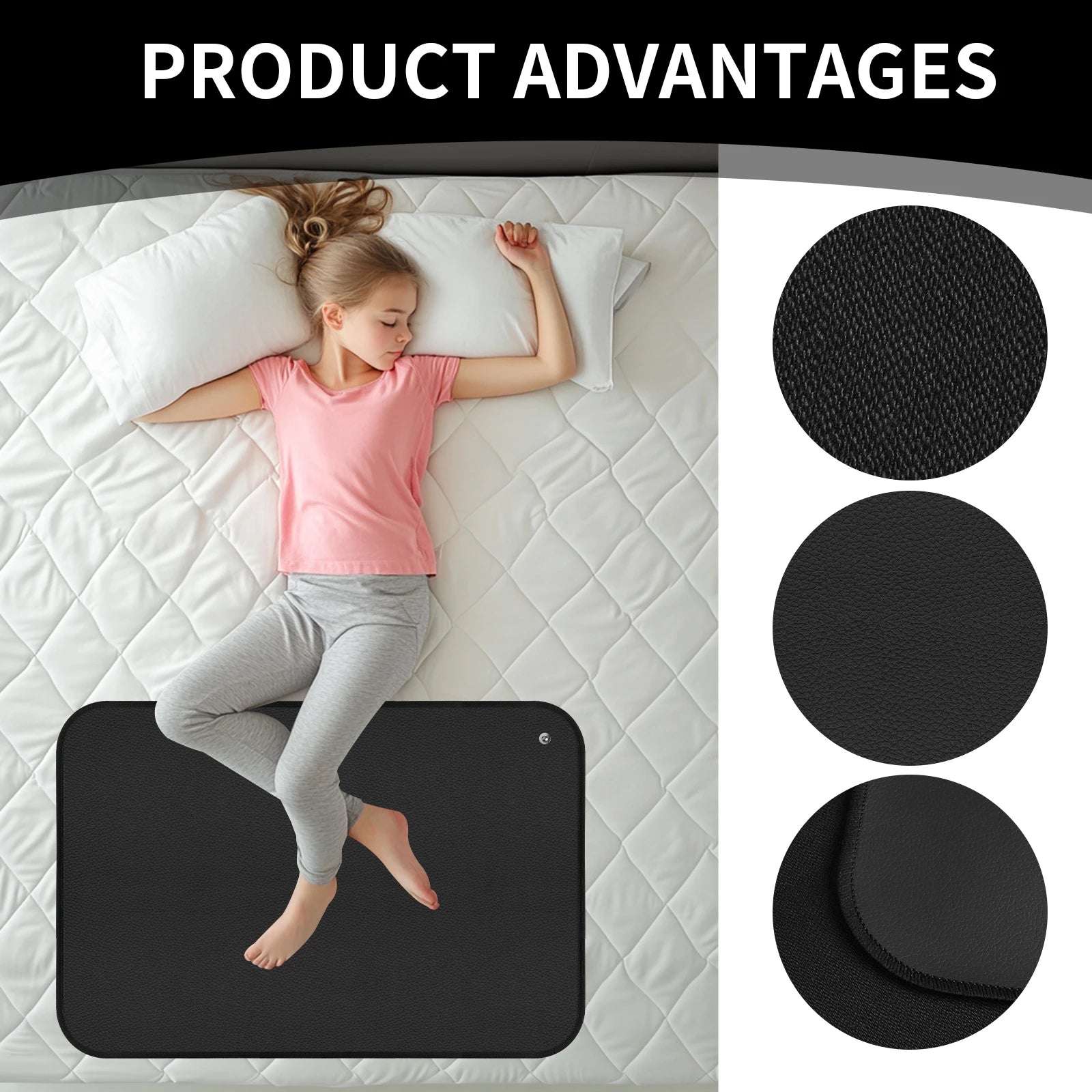 RestoreEarth™ Premium Grounding Yoga Mat for Earthing & Full Body Wellness