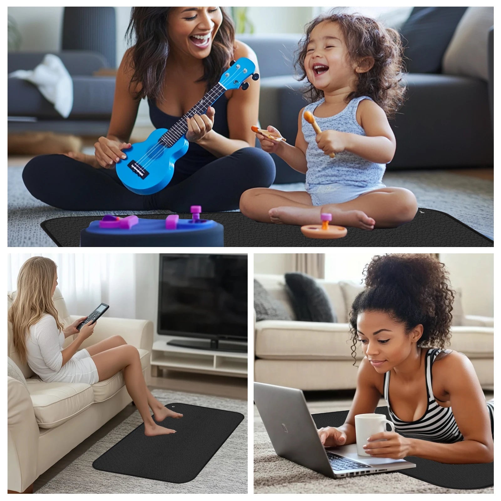 RestoreEarth™ Premium Grounding Yoga Mat for Earthing & Full Body Wellness