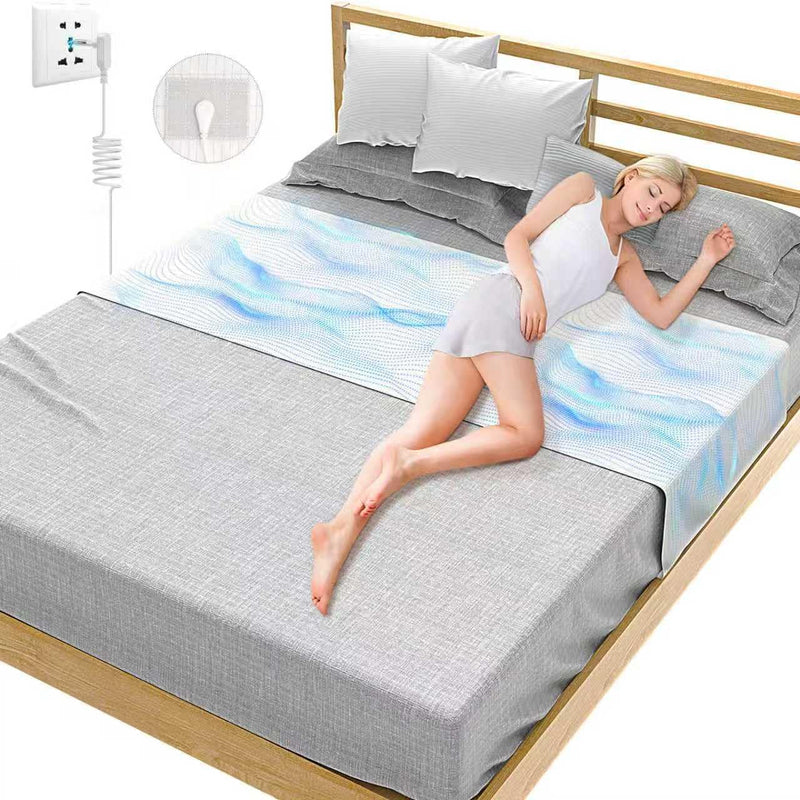 RestoreEarth™ Premium Grounding Bed Sheets for Deep Sleep & Full Body Wellness