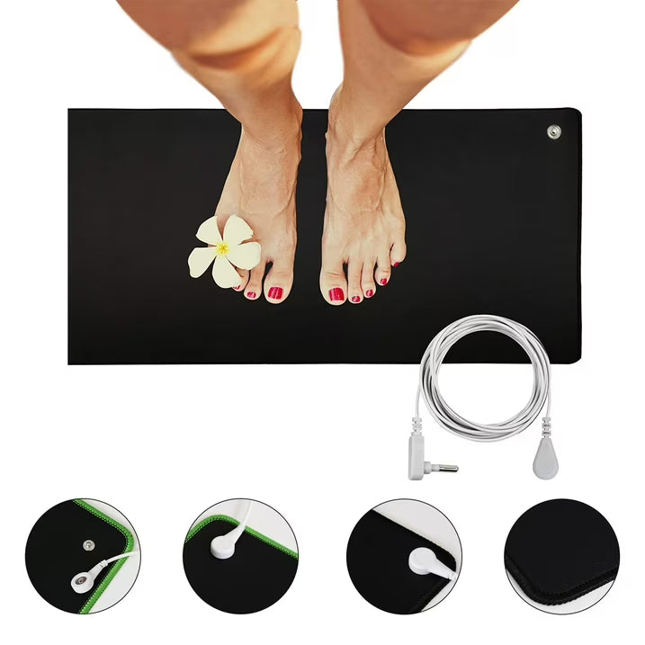 RestoreEarth™ Premium Grounding Yoga Mat for Earthing & Full Body Wellness