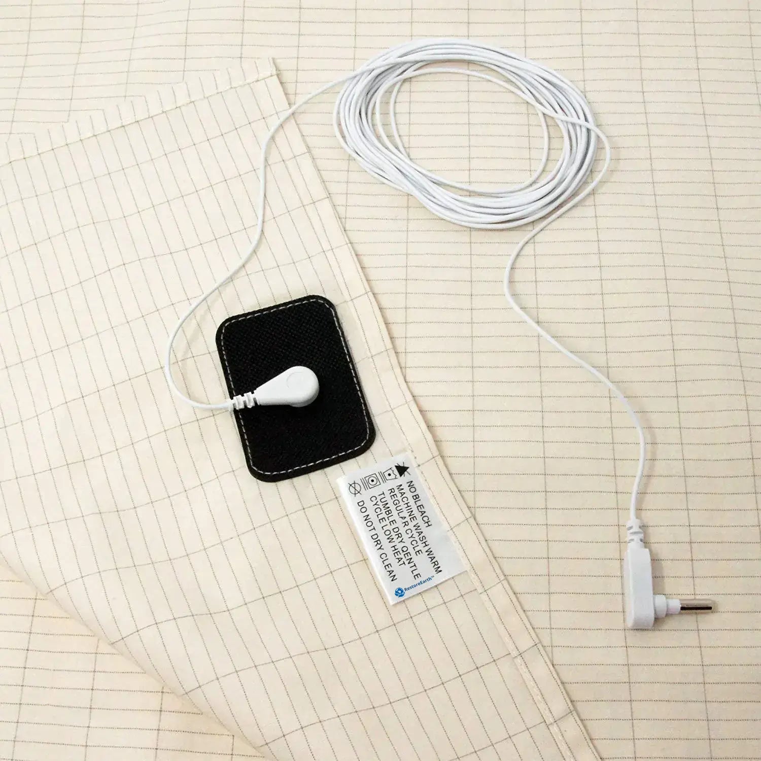RestoreEarth™ Premium Grounding Bed Sheets for Deep Sleep & Full Body Wellness